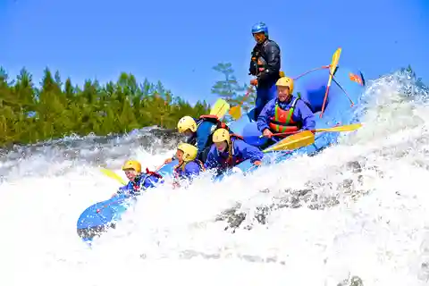 Evje: Wildwasser-Rafting-Tour auf Norwegens wärmsten Flüssen