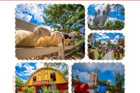 芭堤雅私人一日游：城市观光和热门景点芭堤雅日落和夜生活之旅：卡巴莱表演和泰式按摩