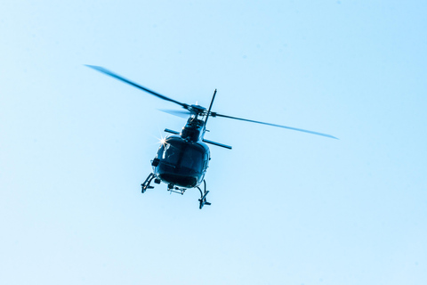 Santorini Shared Helicopter Flight on Bell 206