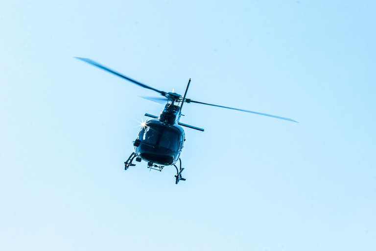 Santorini Shared Helicopter Flight on Bell 206