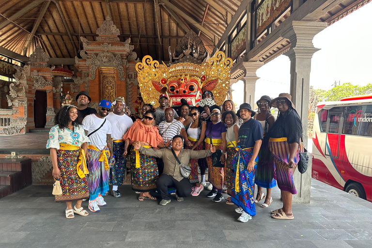 Bali swing ; Rice art Amazing and monkey forest private tour