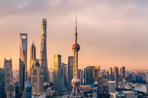 Shanghai: Full-Day Private Tour, Skyscrapers & Old Town Private Tour with German-Speaking Tour Guide