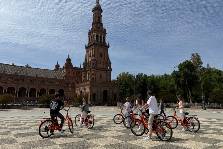 Seville: Guided Bike & E-Bike Tour with Local Guide Guided E-Bike Tour