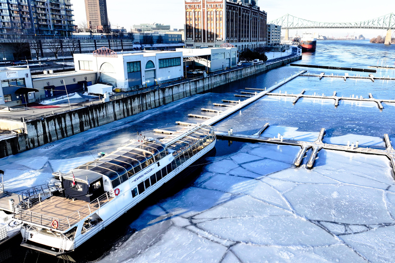 Montreal Old Port: &quot;Frosted&quot; Evening Dining CruiseMontreal: Frostiges Abenddinner im alten Hafen STANDARD SEAT