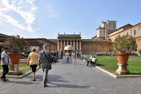 Vatican: Museums & Sistine Chapel Tour with Basilica Access Group Tour of 10 People or Less