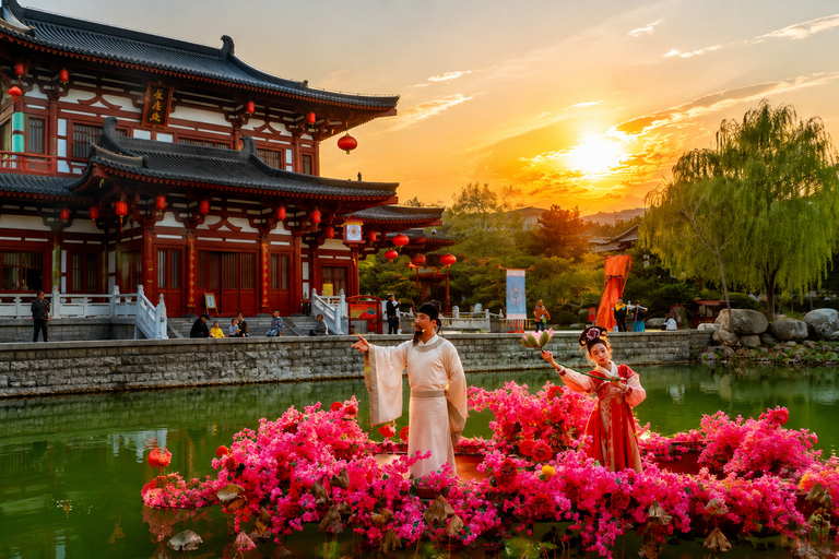 Xi'an: Huaqing Palace Ticket, Show & Guided Tour Options Full: Palace + Show Central Zone + Guide & Transfer