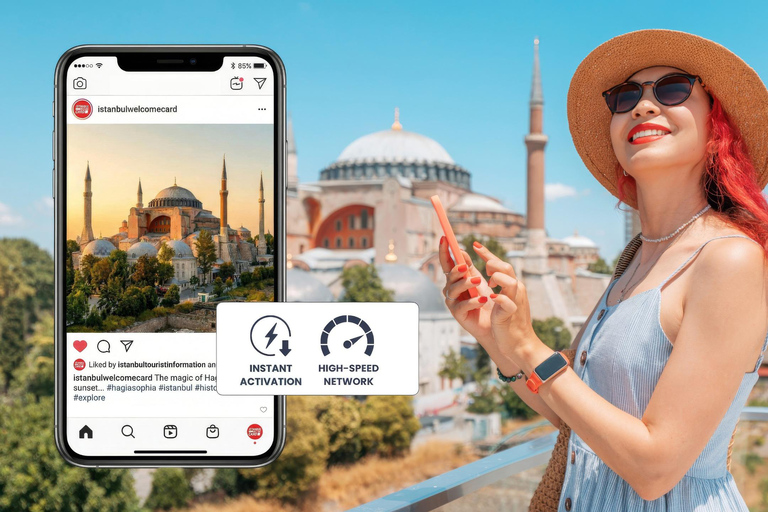 Istanbul: Go Pass with Unlimited Public Transportation Card Istanbul: Go Pass 5 Day Unlimited Transport & Internet