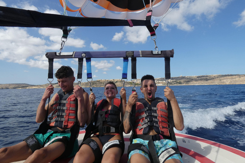 Comino: Blue Lagoon Parasailing Experience