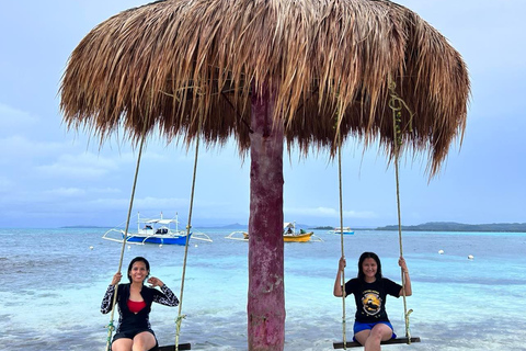 Siargao:Tri Island Hopping Naked Island, Daku, Guyam w/Lunch