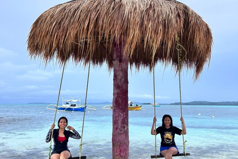 Siargao:Tri Island Hopping Naked Island, Daku, Guyam w/Lunch