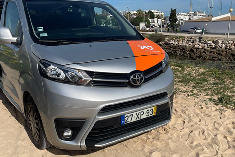 Faro Airport: Private Transfer to Albufeira Faro Airport: Private Transfer to Albufeira 5-8 pax