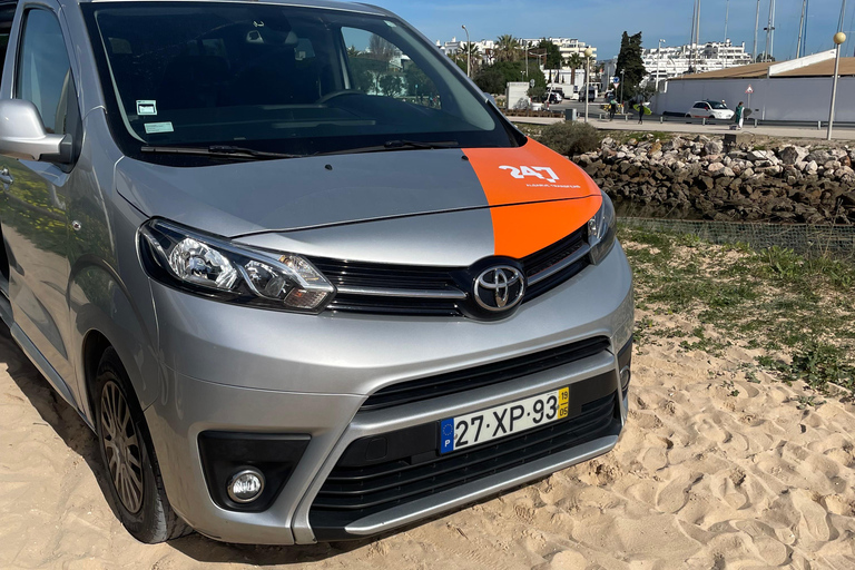 Faro Airport: Private Transfer to Albufeira Faro Airport: Private Transfer to Albufeira 5-8 pax