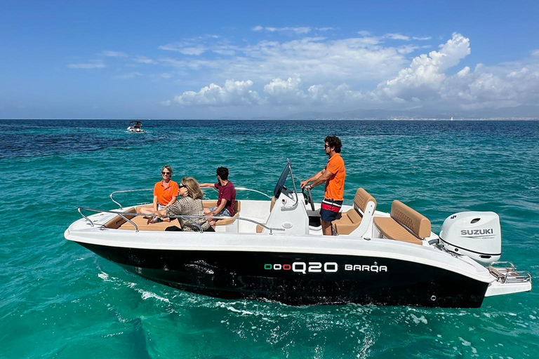 Privéboottocht bij zonsondergang naar zeereservaat Mallorca