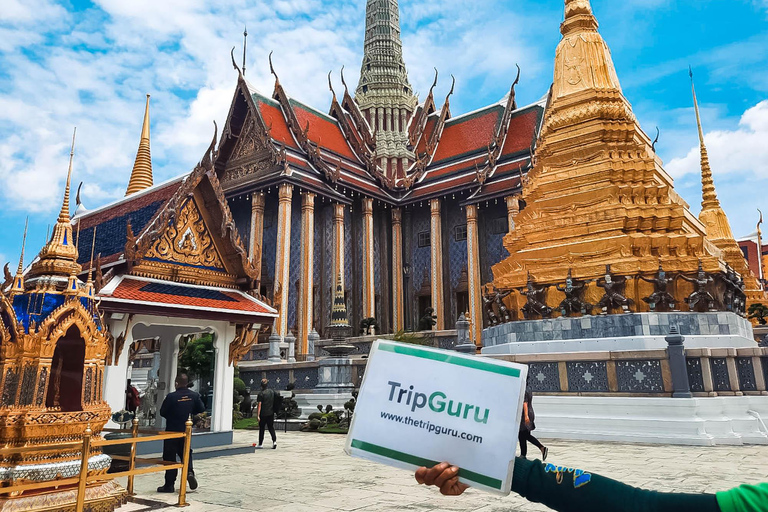 Bangkok: visita guiada a pie por el Gran Palacio y Wat Phra KaewTour en grupo pequeño