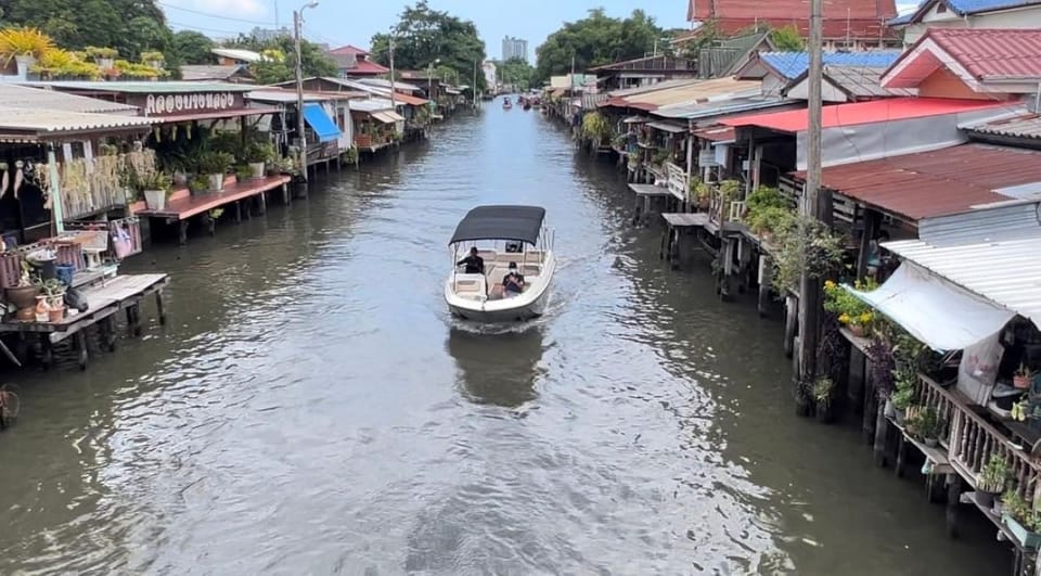 Bangkok Excursi N Por Los Canales En Lancha R Pida Privada Getyourguide