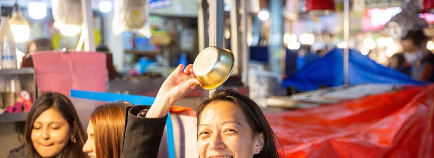 Séoul : visite historique et culinaire du marché avec plus de 11 dégustations locales