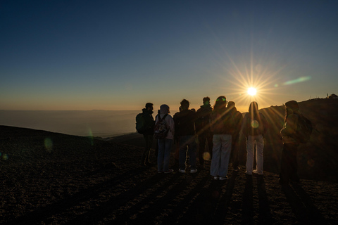 Catania: Etna Sunset Tour (vinterutgåva Start kl. 11.30)