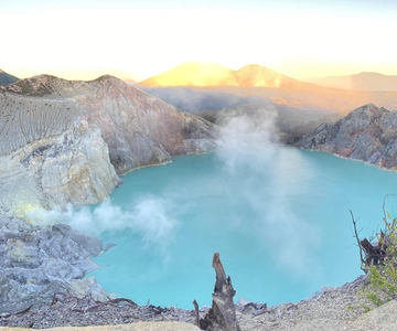 Da Pemuteran: Tour di mezzanotte del Kawah Ijen con l'alba
