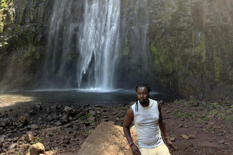 Moshi/Arusha: Chemka Hot Springs Materuni Waterfall Day tour 2 in 1 : Materuni & Chemka tour from Moshi