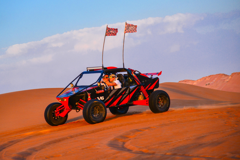 3000cc duinbuggyrit met zandboarden - Rode duinenDuin Buggy Avontuur +Zandboarden - Dubai Rode Duinen