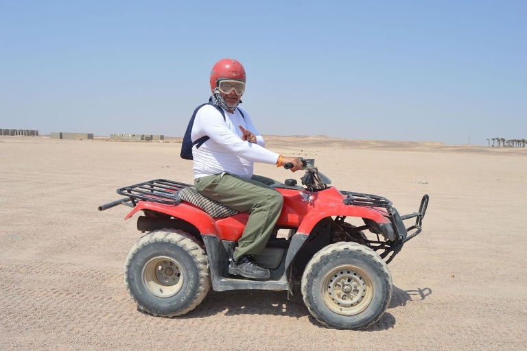 Hurghada: Safari 5*1 Quad, Stargazing, Horse ride w/ Dinner Hurghada Quad Bike Tour with Stargazing Telescope and Dinner