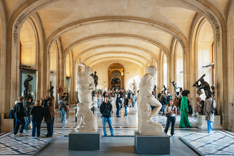 Paris: Louvre Museum Entry Ticket and Seine River Cruise Louvre Museum Ticket and Seine Cruise