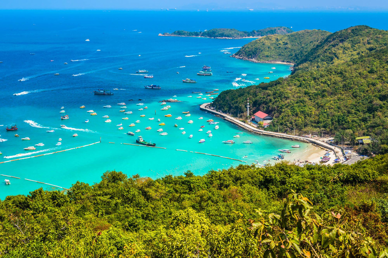 De Bangkok: visite en petit groupe de la plage de Pattaya et de l'île de corailVisite en petit groupe avec prise en charge à l'hôtel