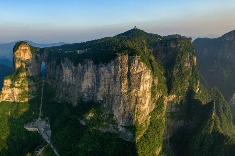Tianmen Mountain Afternoon Tour & Optional Fox Fairy Show Option A: Tianmen Ticket + Transfers