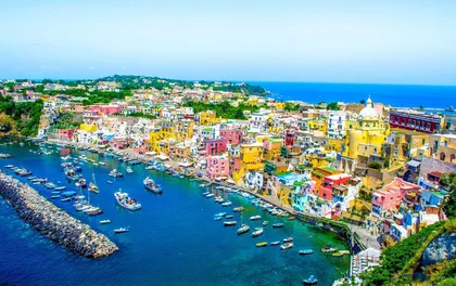 Procida Rückfahrt inklusive Inselrundfahrt auf dem Seeweg von Ischia