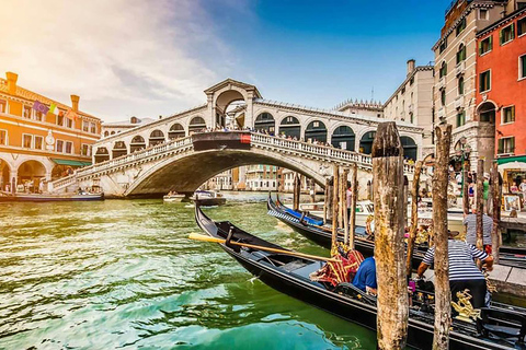 Découvrez Venise - Visite pied à pied et gondole le matinDécouvrez Venise