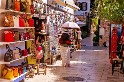 Antalya: Old Town, MarkAntalya & Belek Shopping Tour w/Show Alanya/Manavgat & Side Legends Show & Shopping Avenue