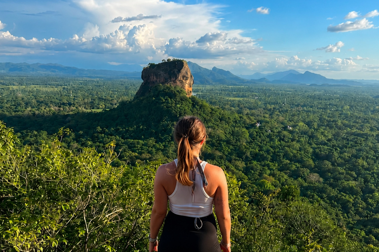 Sigiriya: Pidurangala Rock Sunrise / Sunset Hike with Pickup Sigiriya: Sunrise or Sunset Lion Rock Guided Climb