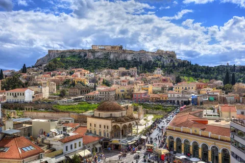 Athènes : Visite panoramique de la ville pour les croisiéristes