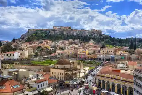 Athènes : Visite panoramique de la ville pour les croisiéristes