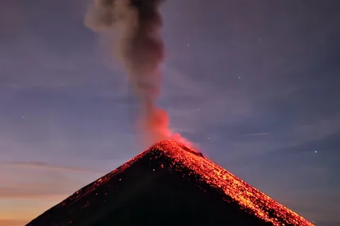 From Antigua Collective tour in 4x4 Volcano Acatenango 2 days 1 night