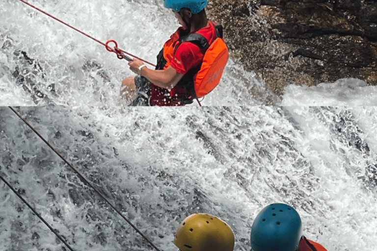 From Guangzhou: Canyoning Tour & Guanyin Mountain Temple