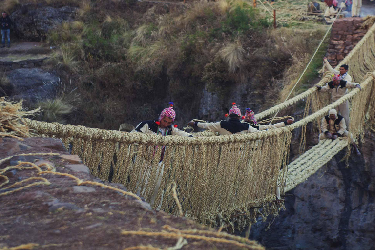 De Cusco: Excursão à ponte de corda inca Q&#039;eswachaka