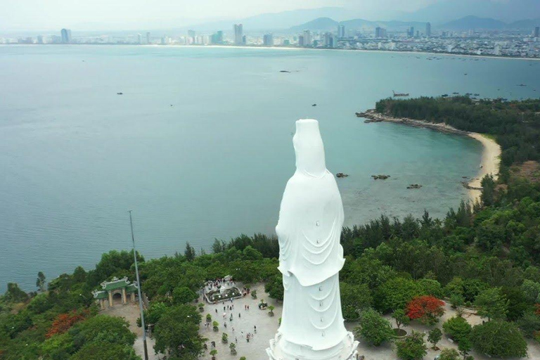 Da Nang: Lady Buddha, Marble Mountains &amp; Am Phu Cave Sunset