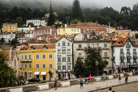 Lissabon: Sintra, Pena Palace, Cabo Roca kust &amp; Cascais TourMet toegangsbewijs voor het paleis van Pena inbegrepen