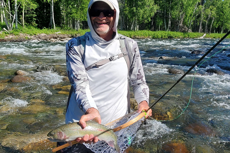 Anchorage: Full-day guided fly-fishing with Hotel Pickup