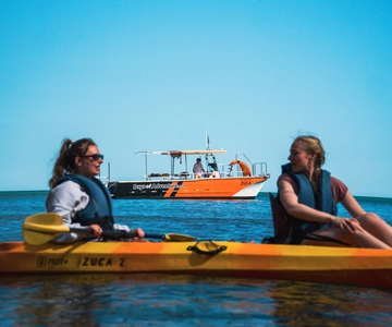 From Lagos: Ponta da Piedade Caves Kayak Tour from Catamaran