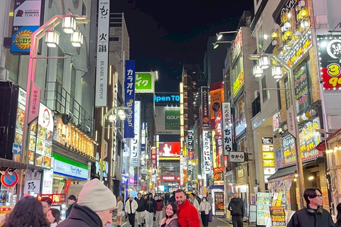 Tokyo Night Walk: Shibuya & Shinjuku Hidden Alleys Private Tour