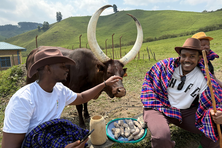 From Kigali: Bigogwe Cow Experience, Hiking & farm with Meal