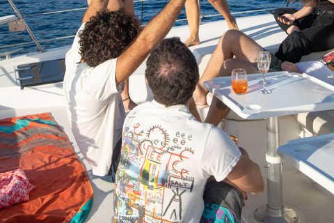 Nafplio Lounge Catamaran Cruise, Swimming & Sunset Option