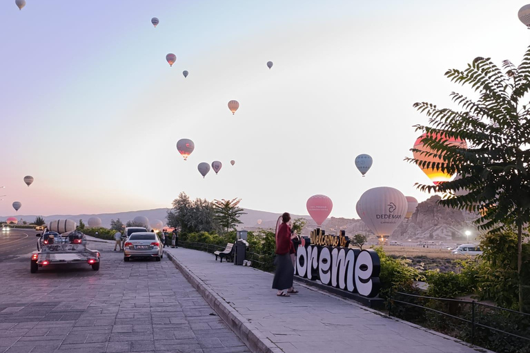 Cappadocia: Sunrise Hot Air Balloon Watching Tour Experience