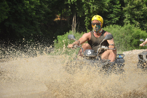 Alanya: Quad-Bike Excursion in Forest with Hotel Pickup Double Participant