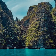 Maya Bay by Longtail