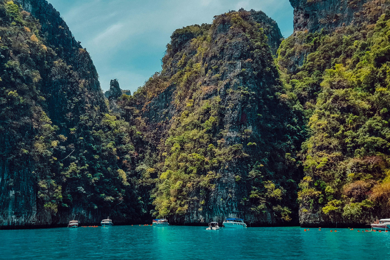 Phi Phi: Maya Bay Mezza giornata in barca a coda lunga con snorkeling