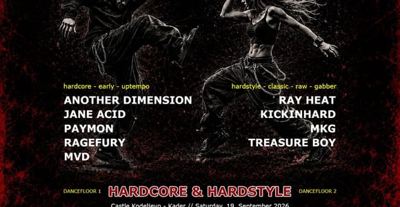Hardcore- & Hardstyle-Nacht im Schloss Kodeljevo