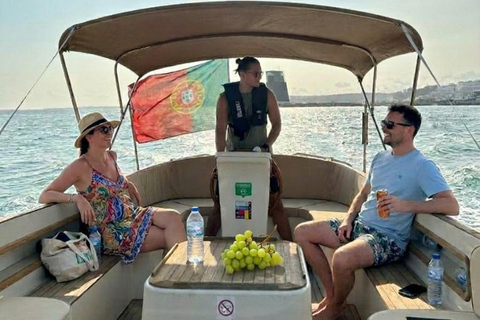 Lisbon – Morning Cruise with Coffee & Portuguese Snacks Lisbon: Sangria Social Premium Boat Experience